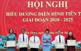 Xã Tiến Thắng biểu dương 99 tập thể, cá nhân tiêu biểu trong phong trào thi đua yêu nước