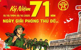 Kỷ niệm 71 năm Ngày Giải phóng Thủ đô (10/10/1954 - 10/10/2025), 26 năm thành phố Hà Nội được công nhận 