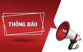 Thông báo công khai Quyết định về việc thu hồi đất để thực hiện Dự án