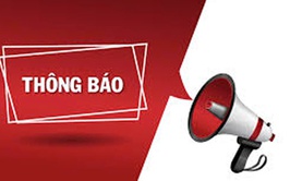 Thông báo công khai Quyết định về việc giao đất cho người trúng đấu giá Quyền sử dụng đất