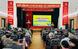 Phường Bồ Đề tuyên truyền tình hình an ninh trật tự và công tác phòng cháy chứa cháy trên địa bàn.