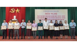 Xã Minh Châu: Tổng kết công tác khám sức khoẻ định kỳ toàn dân và các hoạt động kỷ niệm 80 năm cách mạng tháng Tám và Quốc khánh 2/9.