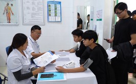 Xã Vật Lại tổ chức khám sơ tuyển sức khỏe nghĩa vụ quân sự năm 2026