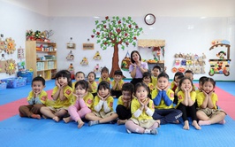 Cô giáo Vương Hải Yến luôn nỗ lực sáng tạo nhằm nâng cao chất lượng  công tác dạy và học