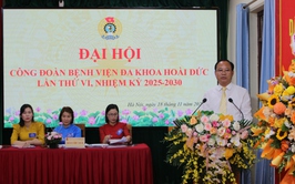 Công đoàn Bệnh viện đa khoa Hoài Đức vững bước đổi mới, chăm lo tốt hơn cho người lao động