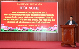 Hội nghị triển khai Kế hoạch hành động của Thành ủy thực hiện Nghị quyết số 57-NQ/TW về “Đột phá phát triển khoa học, công nghệ, đổi mới sáng tạo và chuyển đổi số quốc gia”.