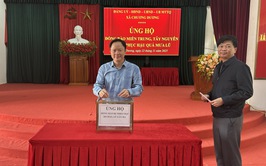 Xã Chương Dương phát động ủng hộ đồng bào miền Trung, Tây Nguyên