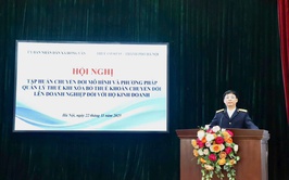 Hội nghị tập huấn hỗ trợ hộ kinh doanh chuyển đổi mô hình từ thuế khoán sang kê khai 