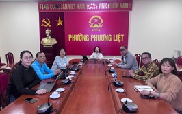 Đảng ủy phường Phương Liệt tham gia Hội nghị tập huấn Hệ thống thông tin điều hành tác nghiệp của Đảng