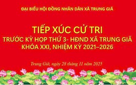 THÔNG BÁO LỊCH TIẾP XÚC CỬ TRI TRƯỚC KỲ HỌP THƯỜNG LỆ CUỐI NĂM 2025 (KỲ HỌP THỨ BA) CỦA ĐẠI BIỂU HỘI ĐỒNG NHÂN DÂN XÃ TRUNG GIÃ KHOÁ XXI, NHIỆM KỲ 2021-2026