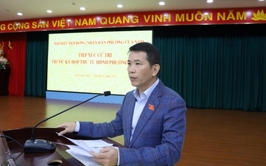 Phường Cửa Nam tổ chức Hội nghị tiếp xúc cử tri trước Kỳ họp thứ 4 HĐND phường