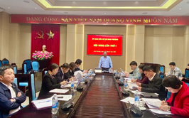 Phiên họp thứ nhất Ủy ban bầu cử xã Đan Phượng