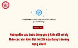 Công an phường Đống Đa kêu gọi nhân dân tích cực tham gia góp ý Dự thảo các văn kiện Đại hội Đảng