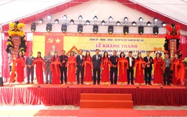 Lễ khánh thành công trình tu bổ, tôn tạo di tích lịch sử văn hóa Đình Phong Châu