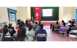 Xã Thượng Phúc tập huấn kiến thức, kỹ năng tuyên truyền tư vấn về giới và mất cân bằng giới tính khi sinh