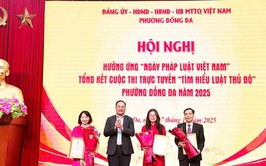 Phường Đống Đa đưa Luật Thủ đô vào cuộc sống