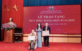 Phường Hai Bà Trưng: quan tâm chăm lo đời sống vật chất, tinh thần cho các đảng viên lão thành