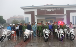 Xã Thuận An ra quân giải quyết điểm nghẽn về TTĐT và xây dựng xã bảo đảm trật tự, kỷ cương, văn minh đô thị trên địa bàn