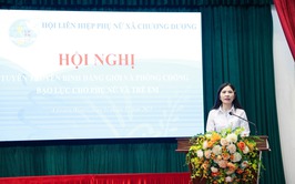 Hội LHPN xã Chương Dương hưởng ứng tháng phòng ngừa và  ứng phó với bạo lực trên cơ sở giới năm 2025