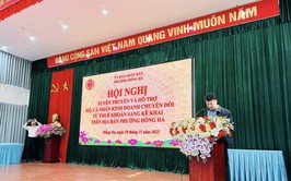 PHƯỜNG HỒNG HÀ TỔ CHỨC HỘI NGHỊ HỖ TRỢ HỘ KINH DOANH CHUYỂN ĐỔI TỪ THUẾ KHOÁN SANG KÊ KHAI