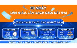 XÃ ỨNG HOÀ TRIỂN KHAI CÓ HIỆU QUẢ CHIẾN DỊCH 90 NGÀY ĐÊM LÀM SẠCH DỮ LIỆU ĐẤT ĐAI.