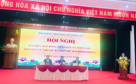 Hội nghị tiếp xúc cử tri sau kỳ họp thứ Hai, HĐND xã Thiên Lộc khóa I, nhiệm kỳ 2021-2026