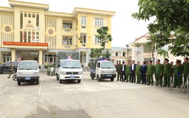 Công an xã Yên Xuân ra quân cao điểm đấu tranh, trấn áp tội phạm bảo vệ các sự kiện chính trị trọng đại