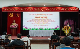 Phường Yên Hòa tổ chức Hội nghị triển khai xây dựng mô hình “Tuyến phố an toàn thực phẩm có kiểm soát” gắn với mô hình “Tuyến phố thương mại 4.0 - Không dùng tiền mặt”, “Tuyến phố văn minh đô thị”