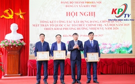 Đảng uỷ xã Kiều Phú tổng kết công tác xây dựng Đảng năm 2025, triển khai nhiệm vụ trọng tâm năm 2026