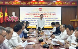 XÃ VĨNH THANH TỔ CHỨC HỘI NGHỊ PHẢN BIỆN XÃ HỘI ĐỐI VỚI DỰ THẢO ĐỀ ÁN TĂNG CƯỜNG QUẢN LÝ ĐẤT ĐAI, TRẬT TỰ XÂY DỰNG