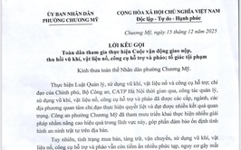 Toàn dân tham gia thực hiện Cuộc vận động giao nộp, thu hồi vũ khí, vật liệu nổ, công cụ hỗ trợ và pháo; tố giác tội phạm