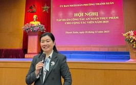 Phường Thanh Xuân tập huấn kiến thức an toàn thực phẩm cho lực lượng cộng tác viên