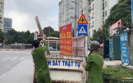 Công an phường Yên Hòa triển khai các biện pháp đảm bảo trật tự đô thị gắn với phong trào thi đua “Kỷ luật nhất - Trung thành nhất - Gần dân nhất” 