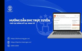 Thủ tục Đăng ký lại khai tử trên cổng dịch vụ công Quốc gia
