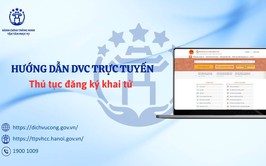 Thủ tục Đăng ký khai tử trên dịch vụ công quốc gia