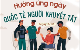 TUYÊN TRUYỀN KỶ NIỆM 33 NĂM NGÀY QUỐC TẾ NGƯỜI KHUYẾT TẬT