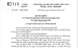 UÝ BAN NHÂN DÂN XÃ VĨNH THANH