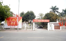 Phường Long Biên trang trí trực quan rực rỡ chào đón năm mới 2026