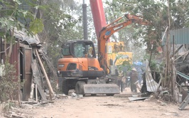 Xã Ngọc Hồi thực hiện giải tỏa và biện pháp khắc phục hậu quả đối với các trường hợp vi phạm