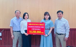 MTTQ XÃ TRUNG GIÃ ĐÃ TIẾP NHẬN 540 TRIỆU ĐỒNG ỦNG HỘ ĐỒNG BÀO MIỀN TRUNG - TÂY NGUYÊN