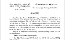 ĐẢNG ỦY XÃ VĨNH THANH