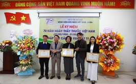 Bệnh viện Hữu nghị Việt Nam – Cu Ba kỷ niệm 70 năm Ngày Thầy thuốc Việt Nam
