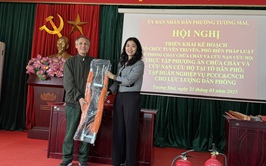 UBND phường Tương  Mai tổ chức Hội nghị tăng cường công tác PCCC & CNCH năm 2025