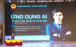 Ứng Hòa thúc đẩy ứng dụng AI trong chuyển đổi số