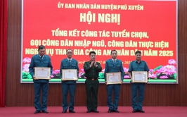 Phú Xuyên  làm tốt công tác nhập ngũ năm 2025