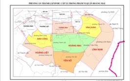 Phương án sắp xếp đơn vị hành chính cấp xã của quận Hoàng Mai
