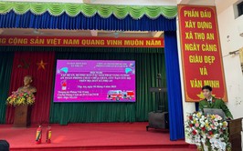 Tuyên truyền, hướng dẫn kỹ năng an toàn PCCC & CNCH cho người dân tại khu dân cư, hộ gia đình có nhà ở kết hợp sản xuất kinh doanh trên địa bàn xã Thọ An, huyện Đan Phượng, TP Hà Nội.