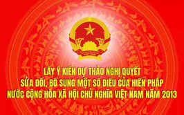 Triển khai lấy ý kiến Nhân dân về Dự thảo sửa đổi Hiến pháp năm 2013