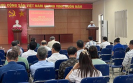 Phường Lĩnh Nam tổ chức lấy ý kiến nhân dân tham gia dự thảo Nghị quyết sửa đổi, bổ sung một số điều của Hiến pháp năm 2013
