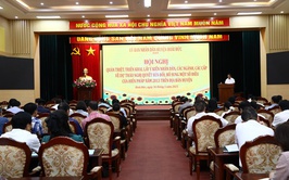 UBND huyện Hoài Đức tổ chức quán triệt, triển khai lấy ý kiến Nhân dân, các ngành, các cấp về Dự thảo Nghị quyết sửa đổi, bổ sung một số điều của Hiến pháp năm 2013